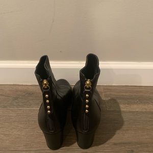 AGLstudded accent booties.